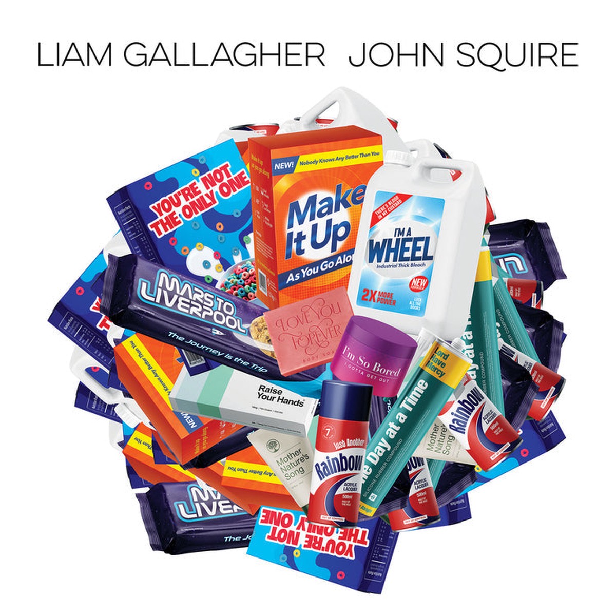 Liam Gallagher John Squire (Black Vinyl LP)