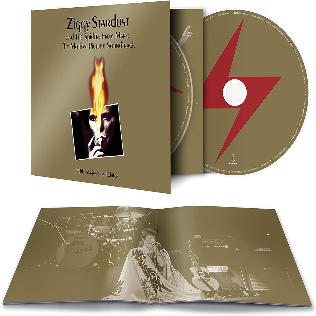 2CD - David Bowie - Ziggy Stardust and the Spiders from Mars The Motion Picture Soundtrack