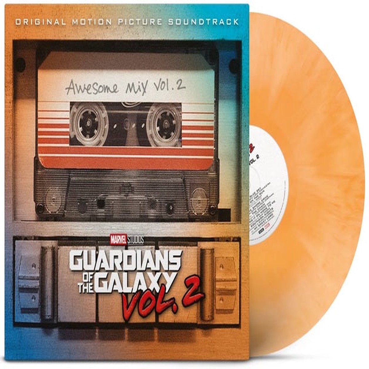 Guardians of the Galaxy Awesome Mix Vol 2 (Limited Orange Galaxy Effect Coloured Vinyl LP)
