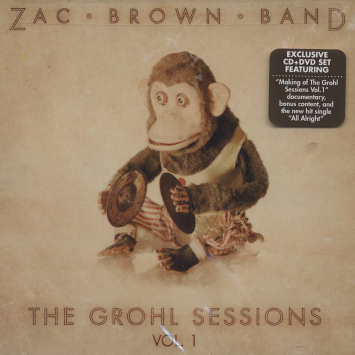 Zac Brown Band - The Grohl Sessions Volume 1 - CDDVD