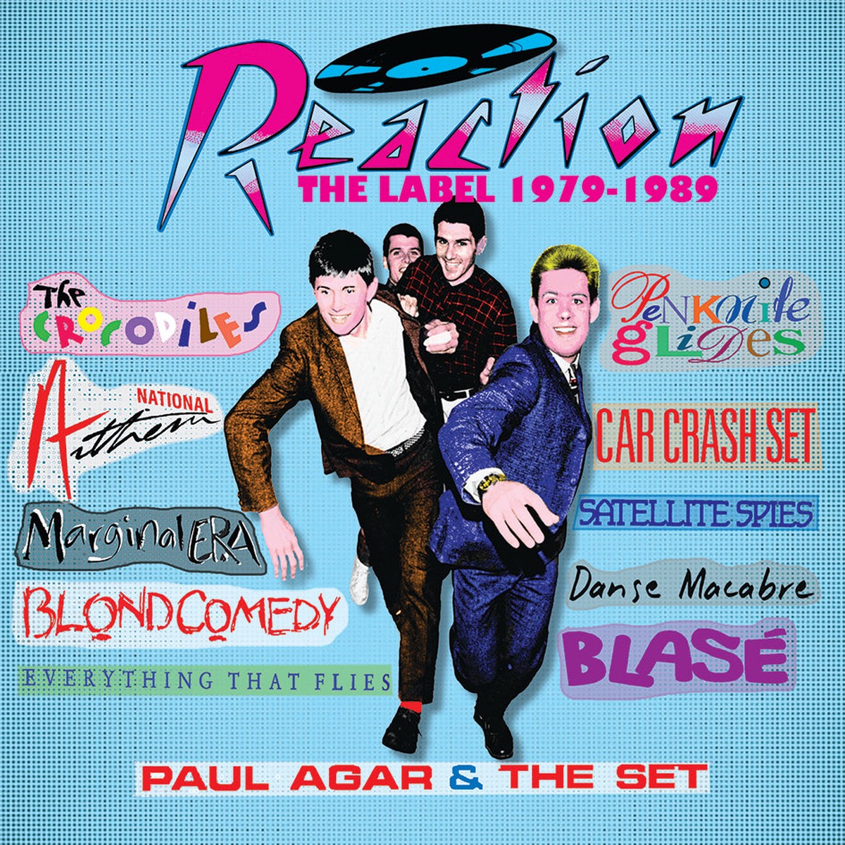 Reaction (The Label 1979-1989) (Vinyl LP Blue)