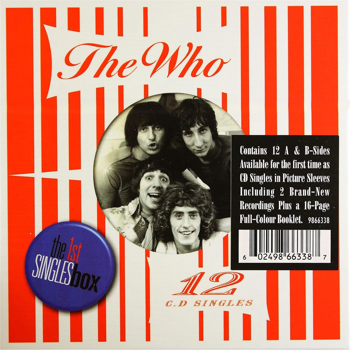 12CD BOX - The Who The 1st Singles Box